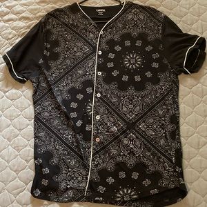 Paisley Carbon button up